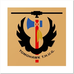 Tomahawk logo Posters and Art